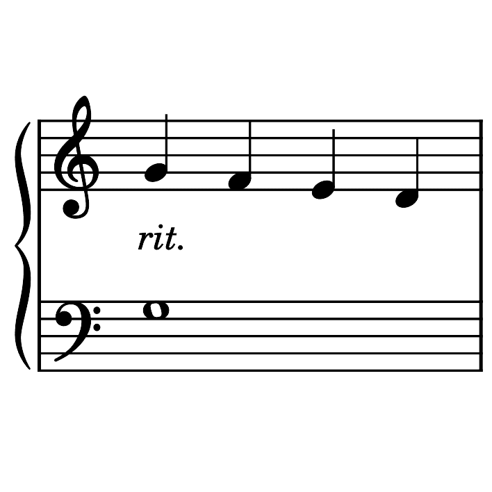 Image of the Ritardando element