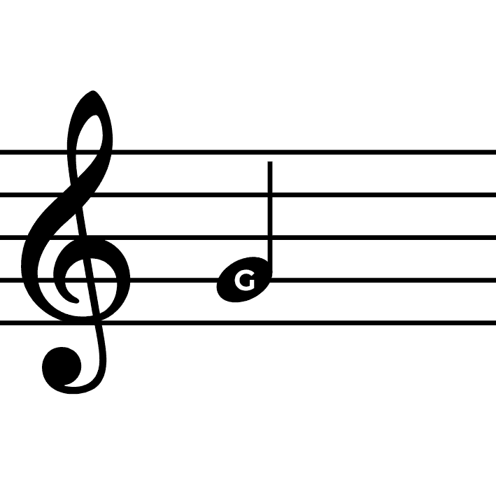 Image of the Treble G element